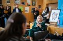 Bývalá prezidentka Zuzana Čaputová debatovala na Fakulte sociálnych a ekonomických vied  Univerzity Komenského