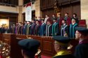 Univerzita Komenského v Bratislave dnes slávnostne uviedla do funkcií vedenie univerzity a fakúlt
