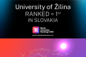 UNIZA na zdieľanom 1. mieste v prestížnom celosvetovom rebríčku univerzít