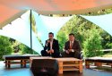 Minister školstva Peter Plavčan zašiel za vysokoškolákmi v Mlynskej doline