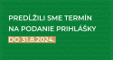 Predĺžili sme termín podávania prihlášok na VŠEM do 31.8.2024