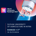SPU je na zdieľanom druhom mieste medzi slovenskými univerzitami v rebríčku THE WUR 2027